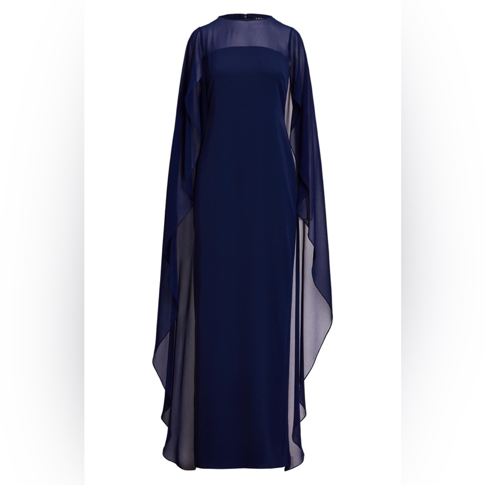 Lauren by Ralph Lauren Lavati Capelet Gown